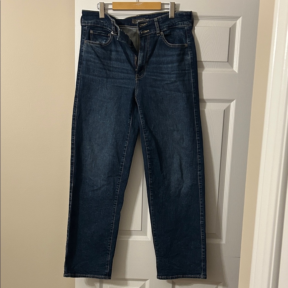 Torrid Women's Dark Blue 90’s Straight Leg Jeans